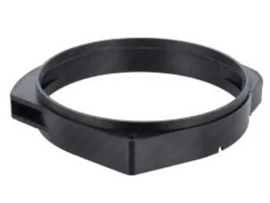 Adapter Ring Polraddeckel Kokusan Zündung Lufthutze - Breit Schwarz Puch Maxi