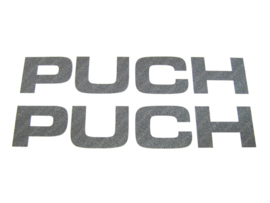 Aufklebersatz Puch (Antrazit Grau)
