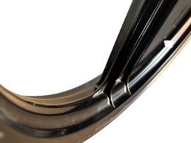 Stervelg 17 Inch 17 x 1.35 Gepoedercoat Zwart (RAL 9005) Origineel! Puch Maxi