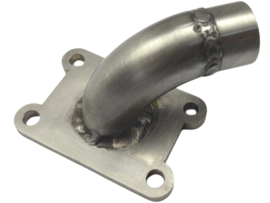 Spruitstuk 21mm Zijdelings 74cc Italkit - Gilardoni Cilinder - Dellorto PHBG / Polini CP Carburateur Puch Maxi