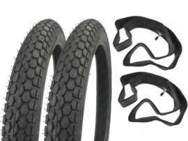 16 Inch 2.00 Continental KKS10 straatprofiel banden set (2.00x16)