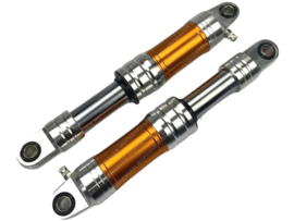 Shock absorber set Sport Hydraulic Silver - Gold 280mm Universal / Puch Maxi