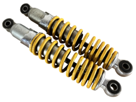 Schokbreker set Geel Achterzijde Origineel! Puch Magnum X