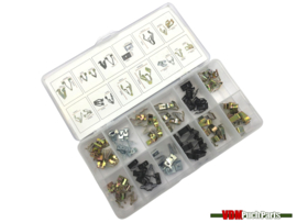 Assortment set fixing clips 120-Pieces