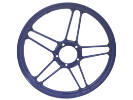 Stervelg 17 Inch Gepoedercoat Blauw 17 x 1.35 Puch Maxi