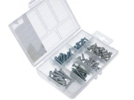 Assortiment set Parker Schroef Verzinkt 60-Delig
