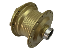 Hub Rear Spokewheel Powdercoated Gold (RAL 1036) Puch Maxi
