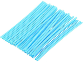 Spoke covers set 24cm 72 pieces Light Blue universal