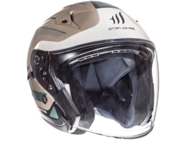 Helm Jet MT Avenue Crossroad Matt Titanium