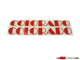 Tank transfer sticker set Puch Colorado