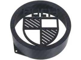 Polraddeckel Schwarz - Schwarz Breit Puch Maxi