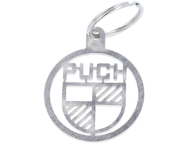 Sleutelhanger RVS Logo Puch