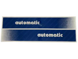 Aufkleber Satz Automatic Blau Puch Z-one / Manet / Korado