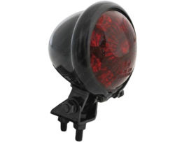Taillight Black / Red Vintage Bates Caferacer style! LED Universal