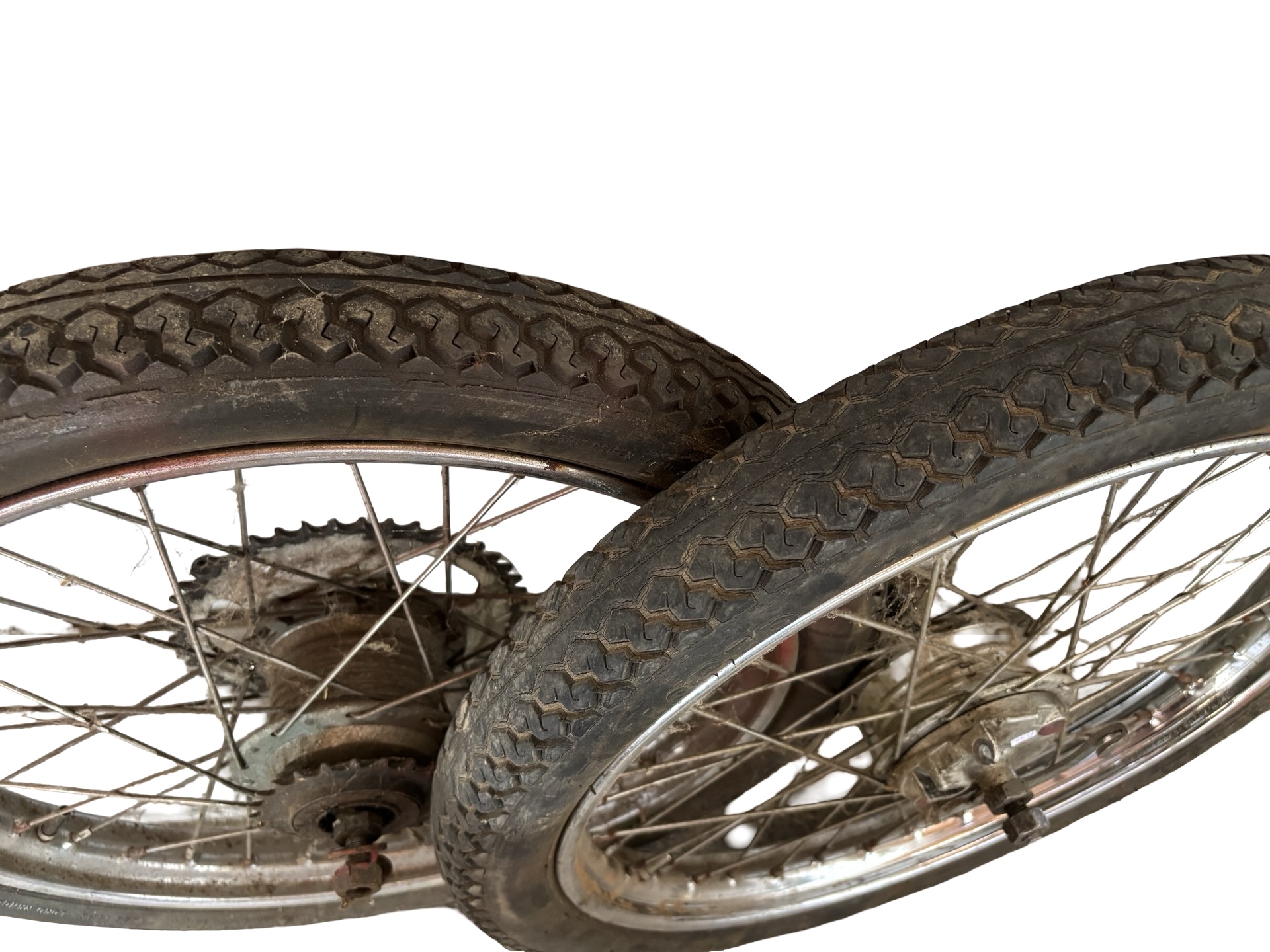 17 Inch spaakwiel set Origineel! Puch Maxi