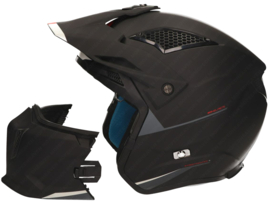 Helm Fighter MT Streetfighter S SV Stripe Mat Zwart