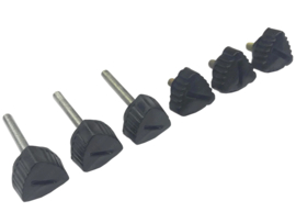Puch Maxi N zijkap bouten set (Zwart 5 stuks)