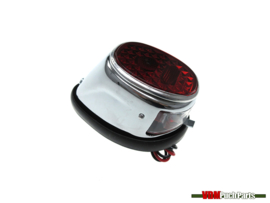 Taillight classic chrome Puch DS/MS/MV/VS/Maxi S/N