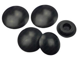 Kappe Kunststoff Schwarz 51.5x57.5mm