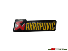 Emblem Akrapovic Aluminium