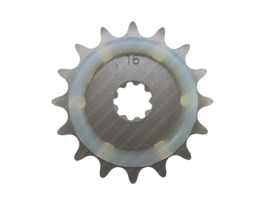 Front sprocket 16 Teeth with Rubber damper Tomos 2L / 3L / Puch Maxi / MV / VS / DS / Monza / Etc