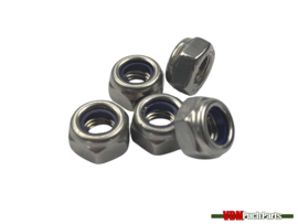 Locknut hexagon M6 Stainless steel