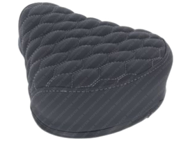Saddle low model with Stitches! Black / Grey Puch Maxi