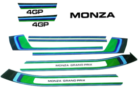 Aufkleber Satz 5-Stück Puch Monza Grand Prix NL