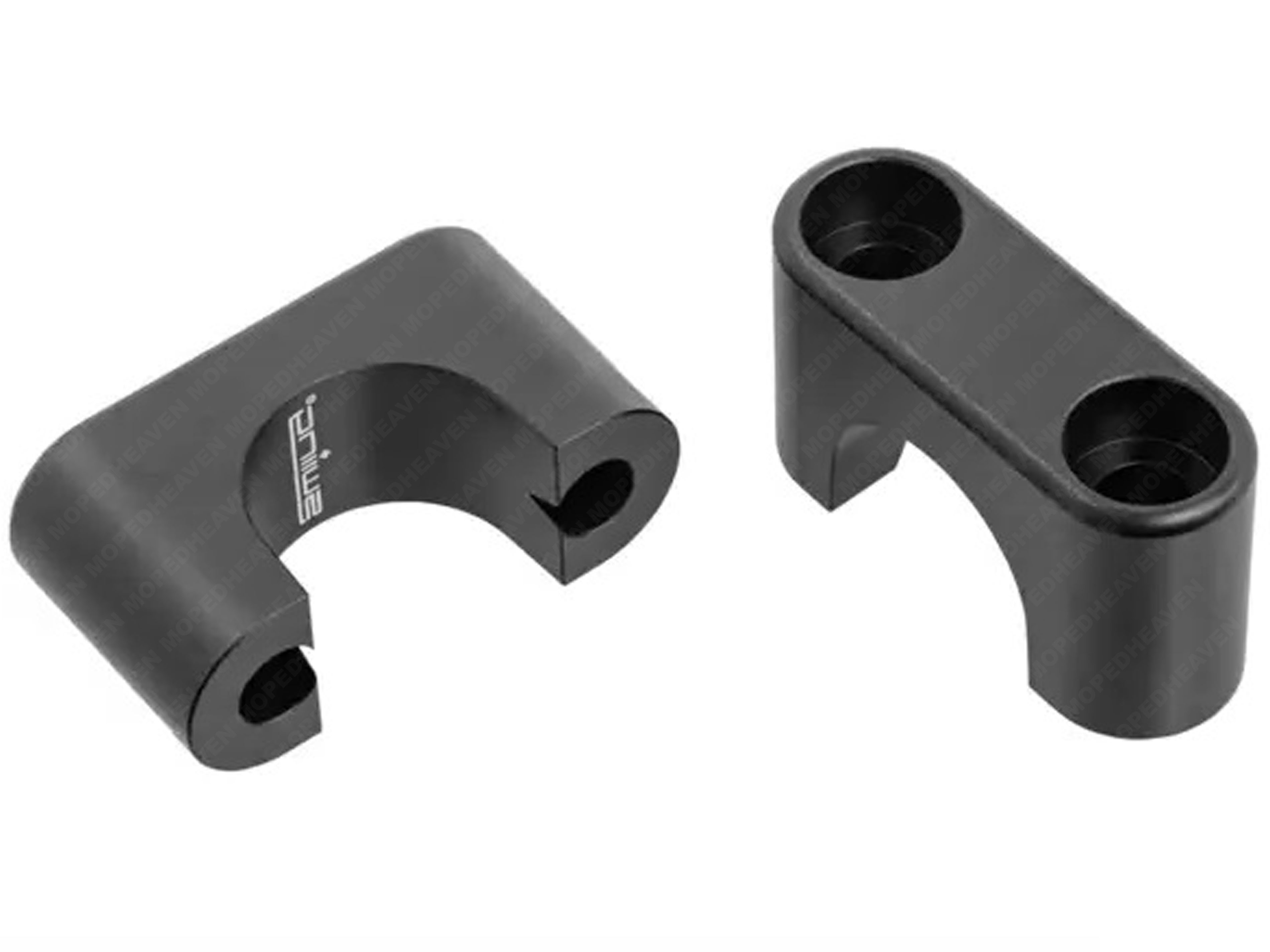 Lenkerhalter Satz Aluminium Schwarz Swiing! Puch Maxi