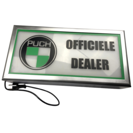 Lichtbak 55x28x11cm Puch Logo OFFICIELE DEALER!