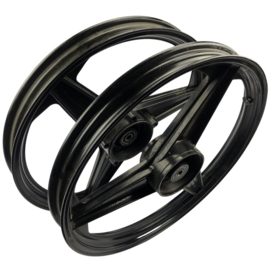 16 Inch Wheel set black Original! Puch Z-one / Manet / Korado
