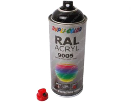 Spray Paint Dupli Color Jet Black RAL 9005 400ML