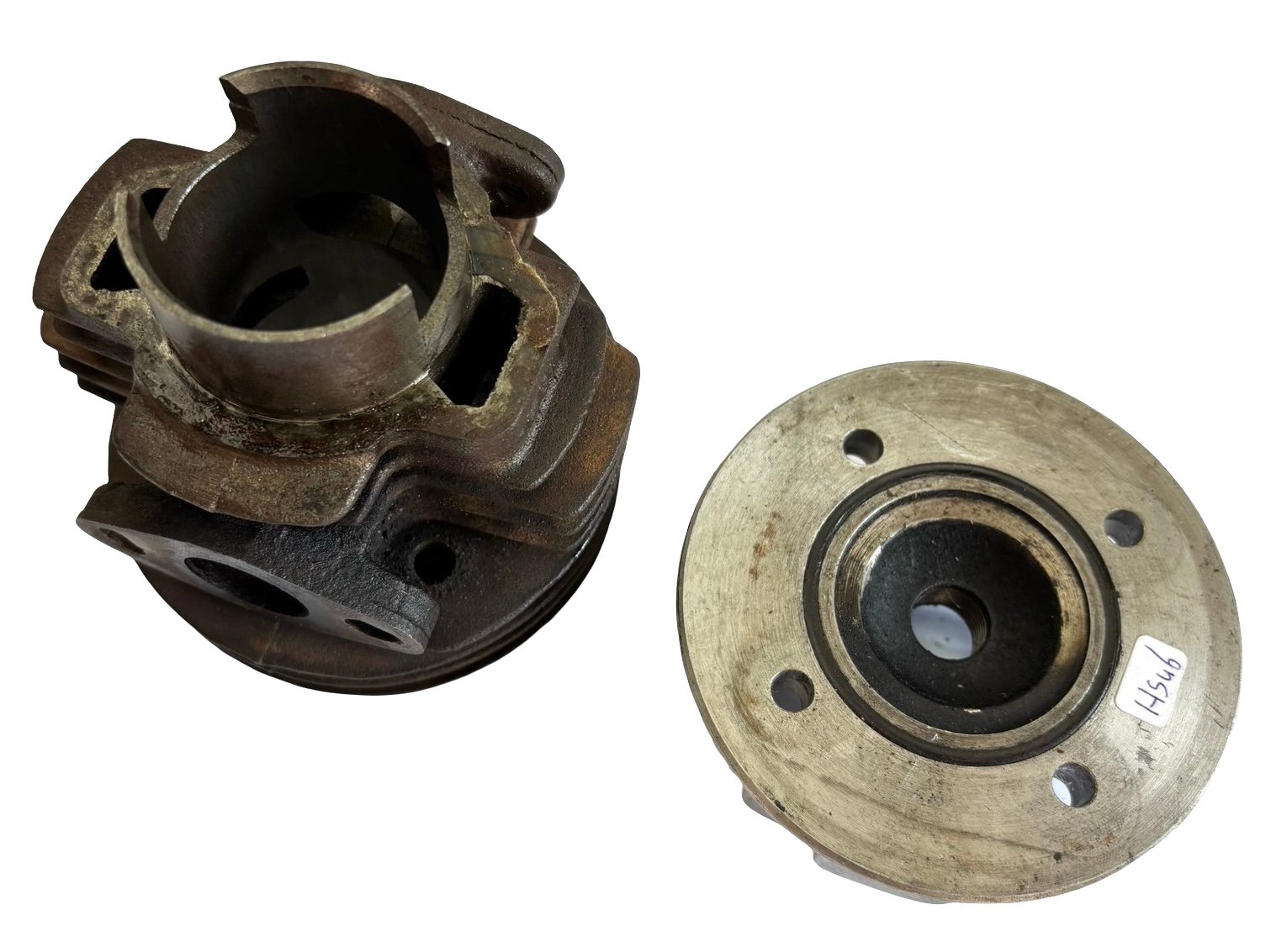 Cilinder + Cilinderkop 50cc (38mm) Tomos 2L / 3L / Puch MV / VS / MS / Etc
