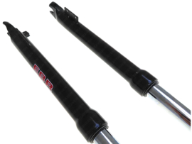 EBR voorvork zwart lang model 69cm zware versie Puch Maxi
