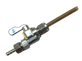 Benzinekraan Recht M16 x 1mm Tomos 2L / 3L / Puch MV / VS / VZ / DS / Monza / Etc