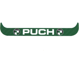 Aufkleber Kennzeichenhalter Grün Horizontal Puch