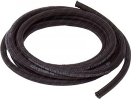 Fuel hose 5mm / 6mm x 11mm Black Textile Roll 5 Meter Universal