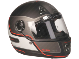 Helm Integraal Retro MT Jarama SV Baux Mat Zwart - Grijs - Zilver