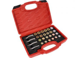 Drainplug / Thread repair Tool set 64-Pieces