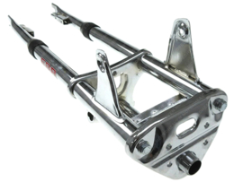 EBR Gabel Chrom mit Lenkerschloss Aufname Wie Original Altes Modell Puch Maxi
