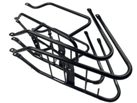 Luggage carrier set Powdercoated Black 3-Pieces Puch Maxi