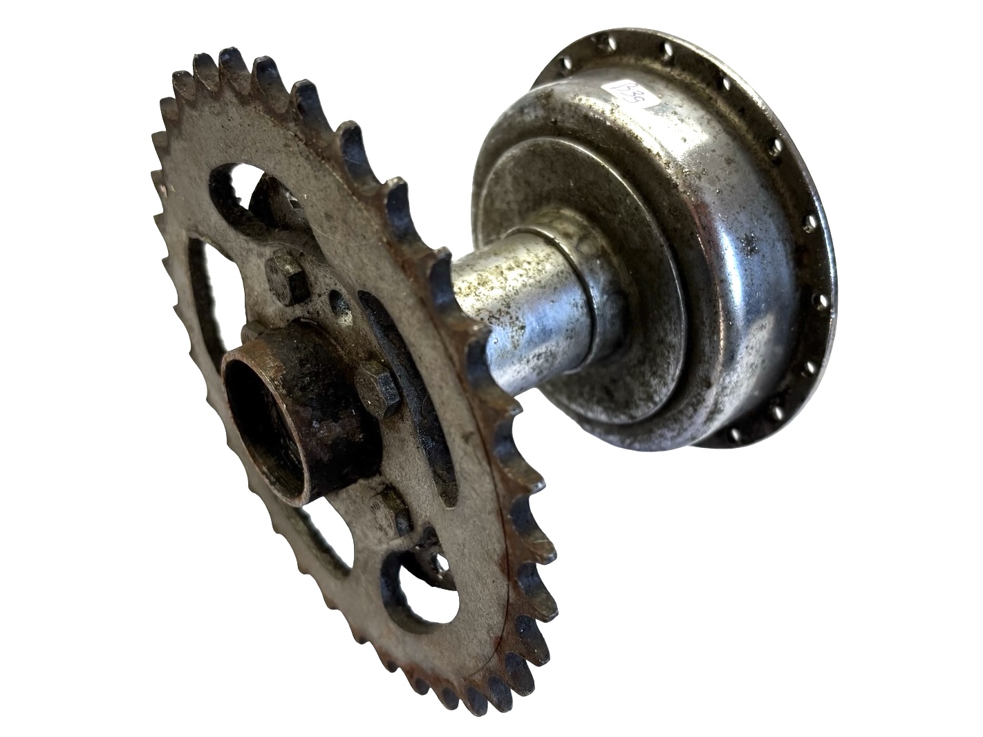 Naaf achterzijde Half naafs Puch MS50-L / MS50-V / MS25