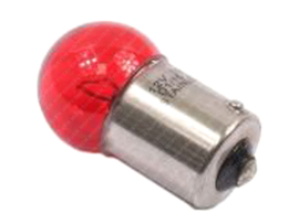 Gloeilamp BA15 Rood 12 Volt - 10 Watt Universeel