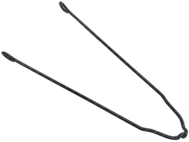 Kotflügelhalterung Rad Achse Befestigung Schwarz 17 Zoll 32.5cm