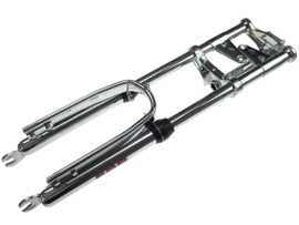 EBR Voorvork lang 65cm sterke versie (Chroom)