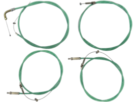 Kabel set Mint Groen compleet 4-Delig Puch Maxi