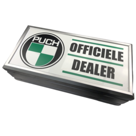 Light box 64x31x20cm Puch Logo OFFICIELE DEALER!