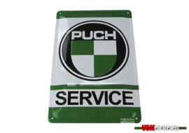 Sign Puch service (30X20cm)