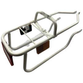 Luggage carrier raer white Puch Maxi Sport MK2