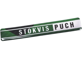 Emblem Tank 3D Dicke Modell Grün - Silber Puch Stokvis